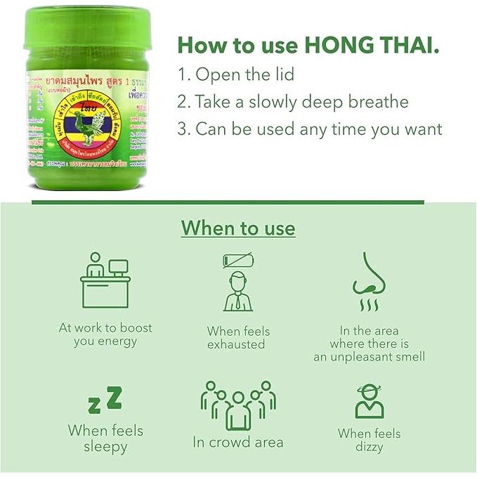 [SG INSTOCK] HONG THAI TRADITIONAL THAI HERBAL INHALER