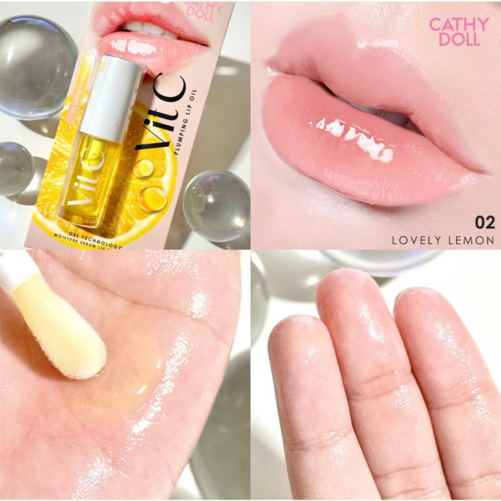 [SG INSTOCK] Cathy Doll Vit C Plumping Lip Oil 2.4G