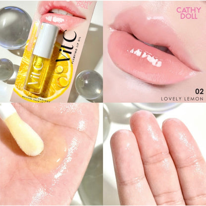 [SG INSTOCK] Cathy Doll Vit C Plumping Lip Oil 2.4G
