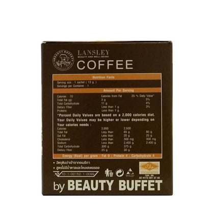 [SG INSTOCK] BEAUTY BUFFET LANSLEY COFFEE (DIET COFFEE PLUS)