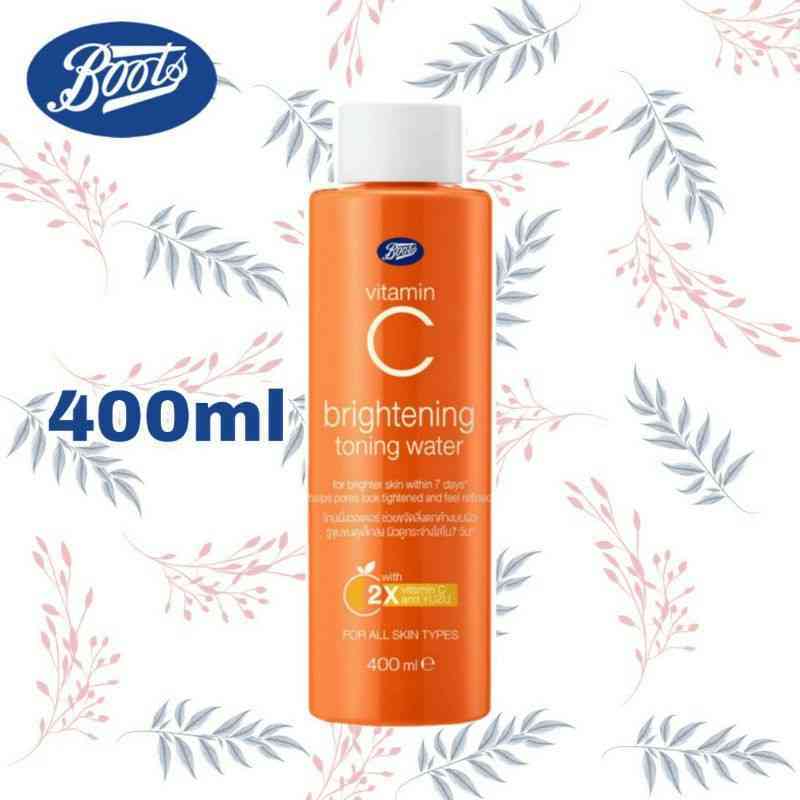 [SG INSTOCK] Boots Vitamin C Brightening Toning Water 400ML