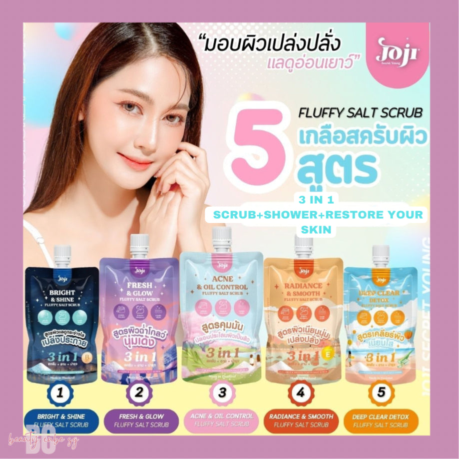 [SG INSTOCK] Joji Secret Young Fluffy Salt Scrub 350G