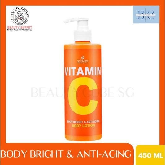 [SG INSTOCK] Scentio Beauty Buffet Vitamin C Body Bright & Anti-Aging Body Lotion 450ML
