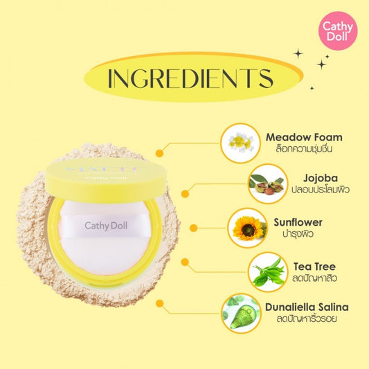 [SG INSTOCK] CATHY DOLL TRANSLUCENT LOOSE SETTING POWDER 5G /10G
