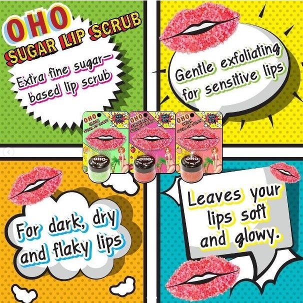 [SG INSTOCK] OHO Sugar Lip Scrub 25g