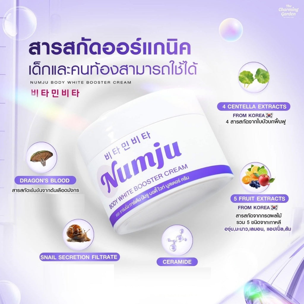 [SG INSTOCK] NUMJU BODY WHITE BOOSTER CREAM 100G