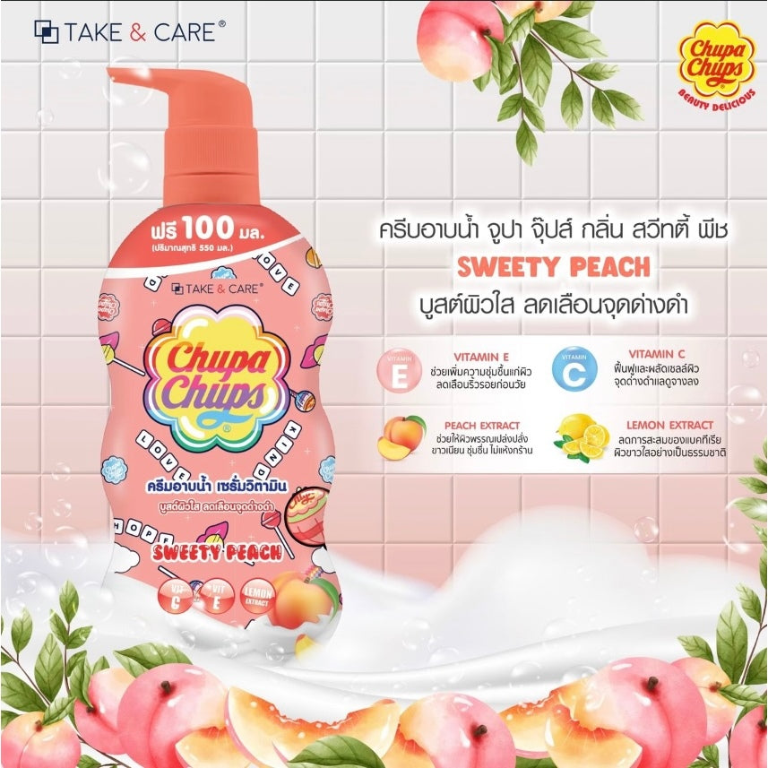 [SG INSTOCK] Take & Care Chupa Chups Cream Bath & Shower 550ml