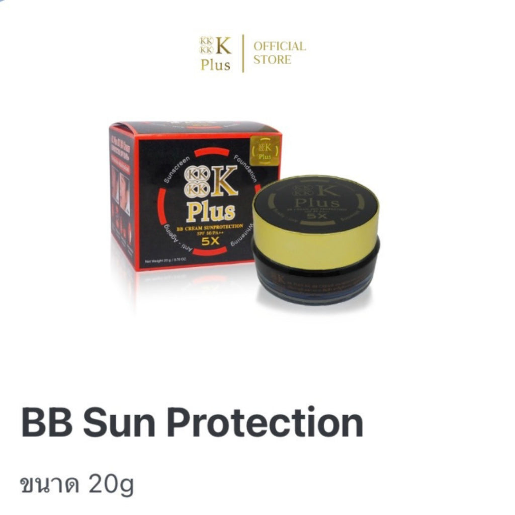 [SG INSTOCK] NEW PACKAGING 4K PLUS BB CREAM  SUNPROTECTION SPF50 PA+++20G