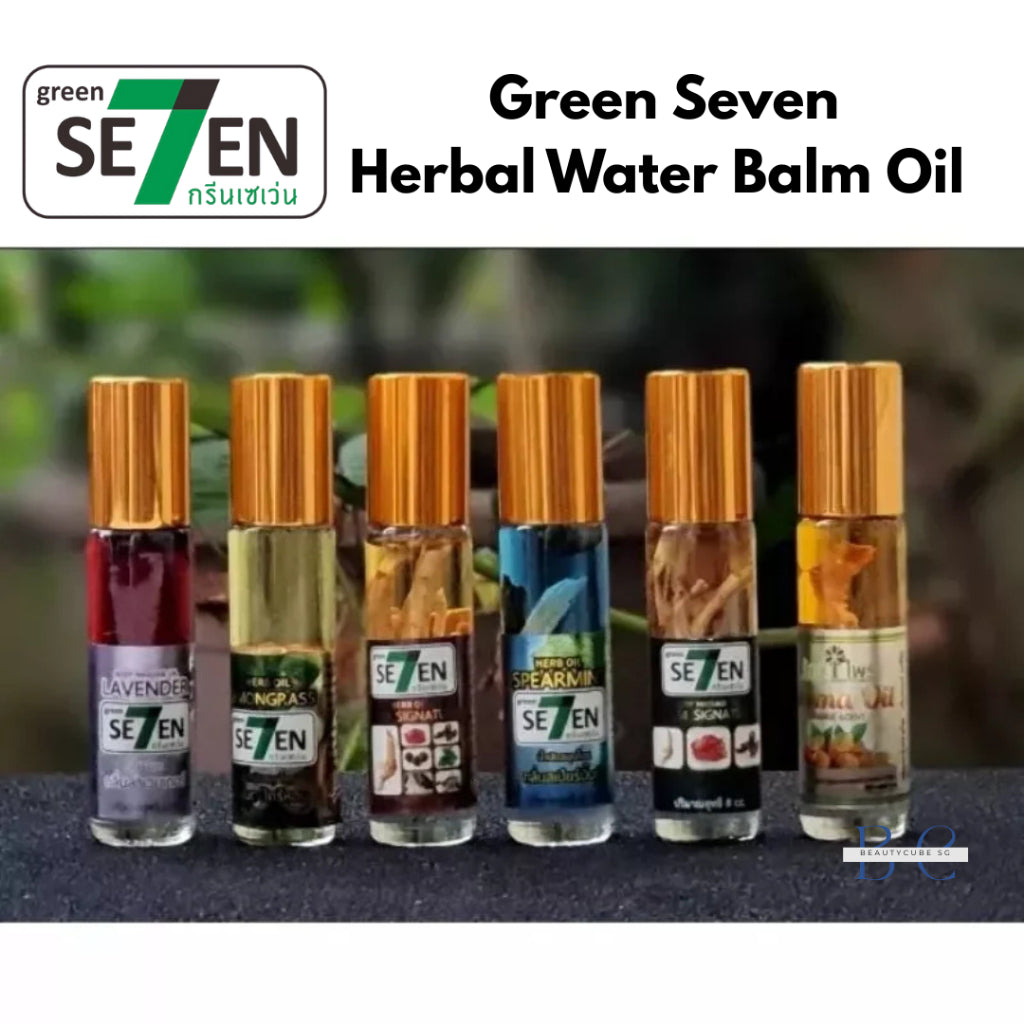 [SG INSTOCK] GREEN7 HERBAL OIL ROLLER 8CC