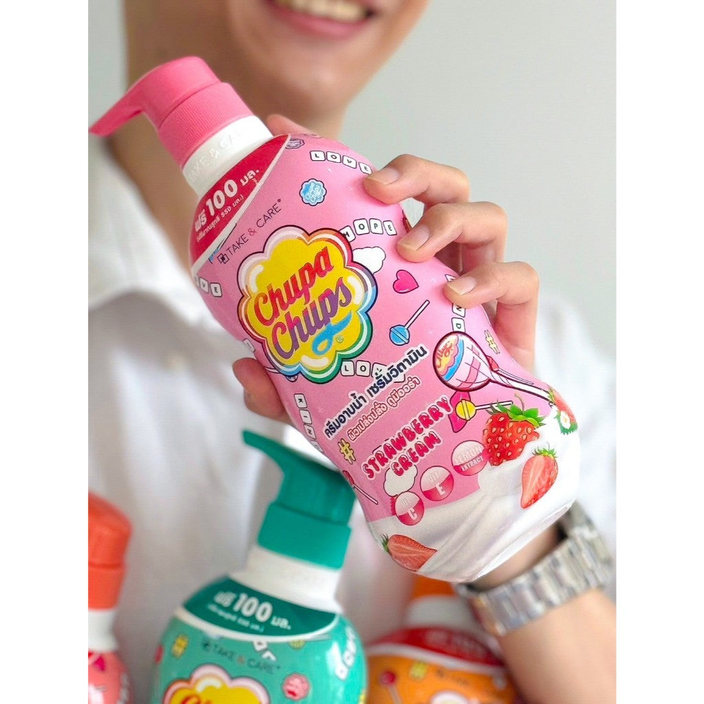 [SG INSTOCK] Take & Care Chupa Chups Cream Bath & Shower 550ml
