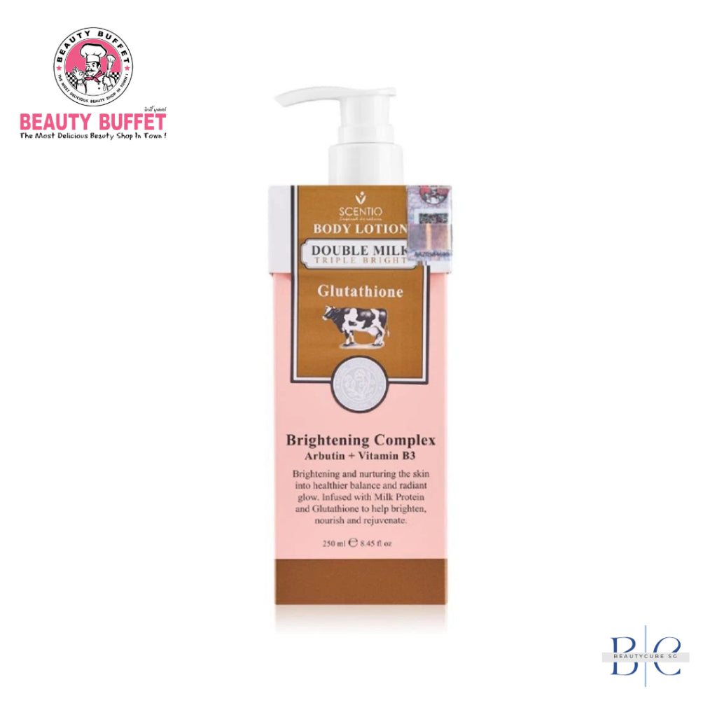 [SG INSTOCK] SCENTIO BEAUTY BUFFET DOUBLE MILK TRIPLE BRIGHT BODY LOTION 250ML