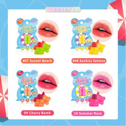 [SG INSTOCK] CATHY DOLL SHINY BEAR LIP MOIST 1.1G