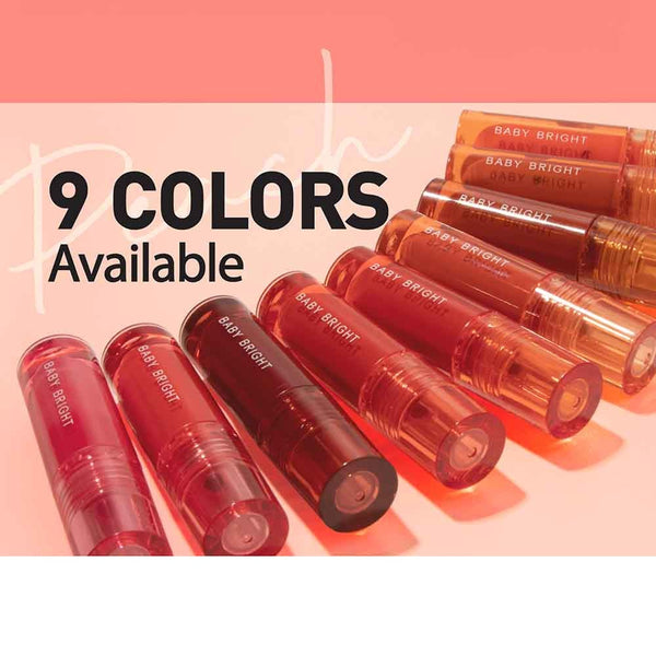 [SG INSTOCK] BABY BRIGHT LIP & CHEEK PEACH GLOW TINT 2.4G