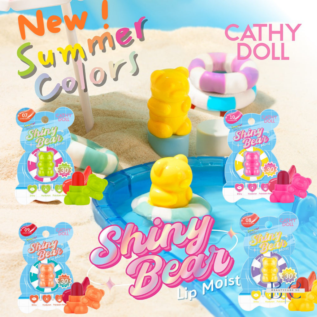 [SG INSTOCK] CATHY DOLL SHINY BEAR LIP MOIST 1.1G