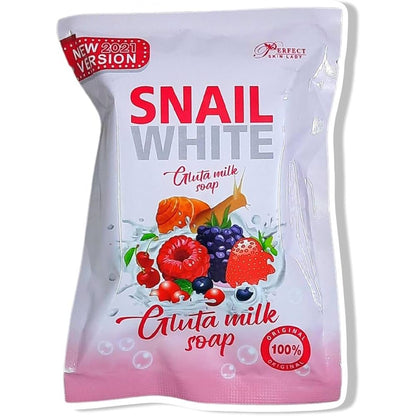 [SG INSTOCK] Perfect Skin Lady Snail White Gluta Collagen Plus X10 Whitening Soap