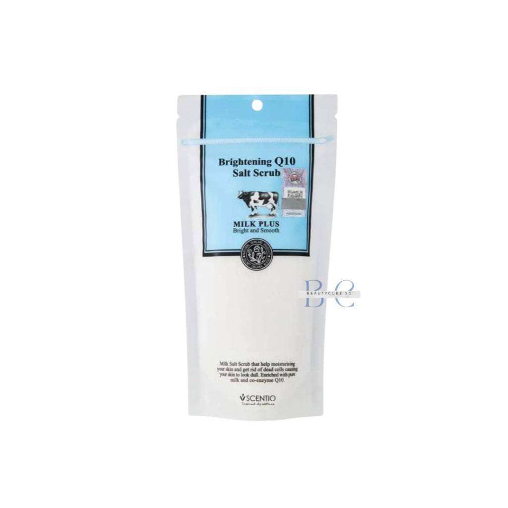[SG INSTOCK] SCENTIO BEAUTY BUFFET MILK PLUS BRIGHTENING Q10 SALT SCRUB 300G