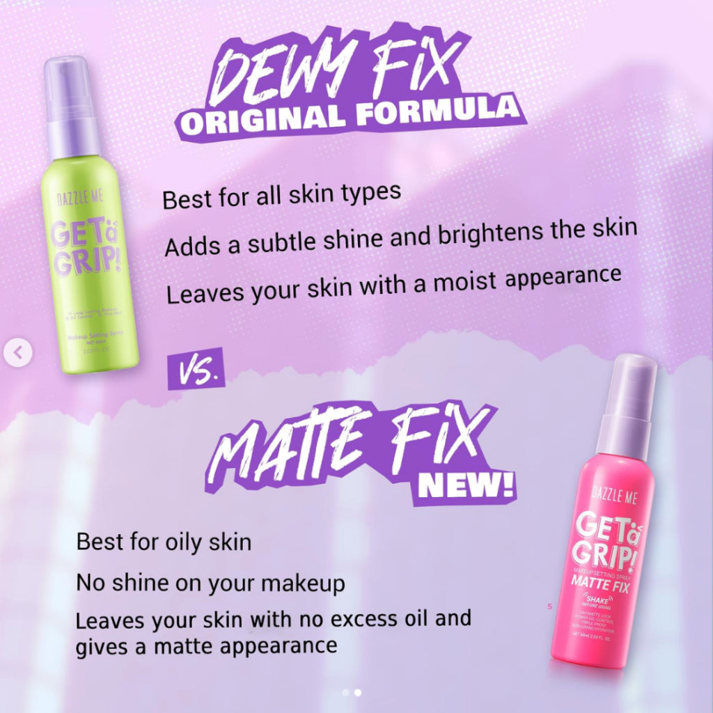[SG INSTOCK] DAZZLE ME GET A GRIP! MAKEUP SETTING SPRAY 60ML