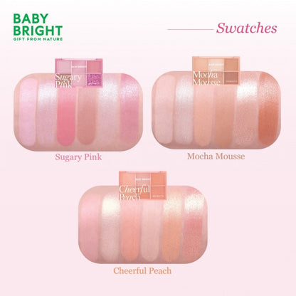 [SG INSTOCK] BABY BRIGHT EYE PALETTE 0.7G x 6COLORS (Y2025)