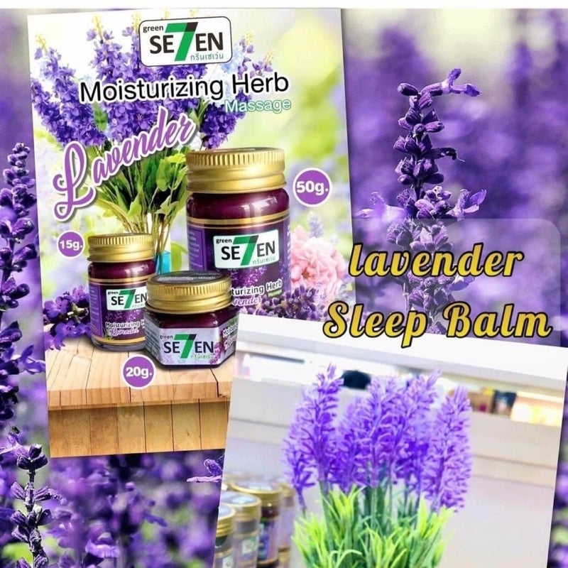 [SG INSTOCK] Green7 Lavender Sleep Balm Moisturizing Herb