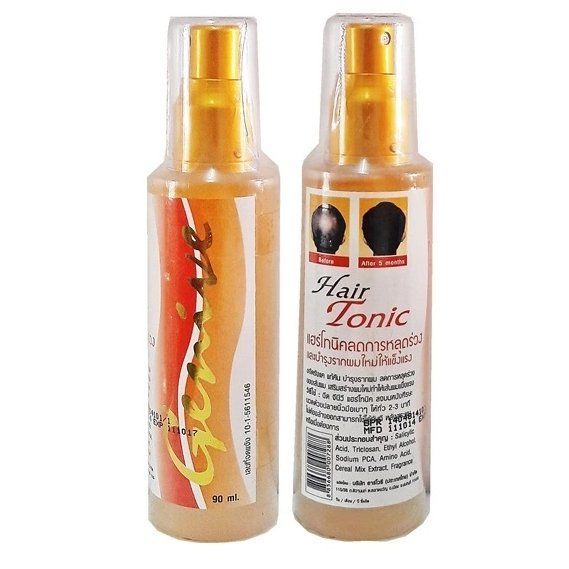 [SG INSTOCK] GENIVE TONIC HAIR GROWTH SERUM 120ML, BEARD EYEBROW SIDEBURNS GROWTH SERUM 10ML
