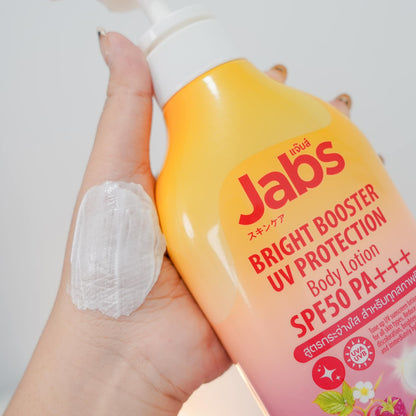 [SG INSTOCK] JABS BRIGHT BOOSTER UV PROTECTION BODY LOTION SPF50 PA+++, JABS SENSITIVE CARE CERAMIDE BODY LOTION