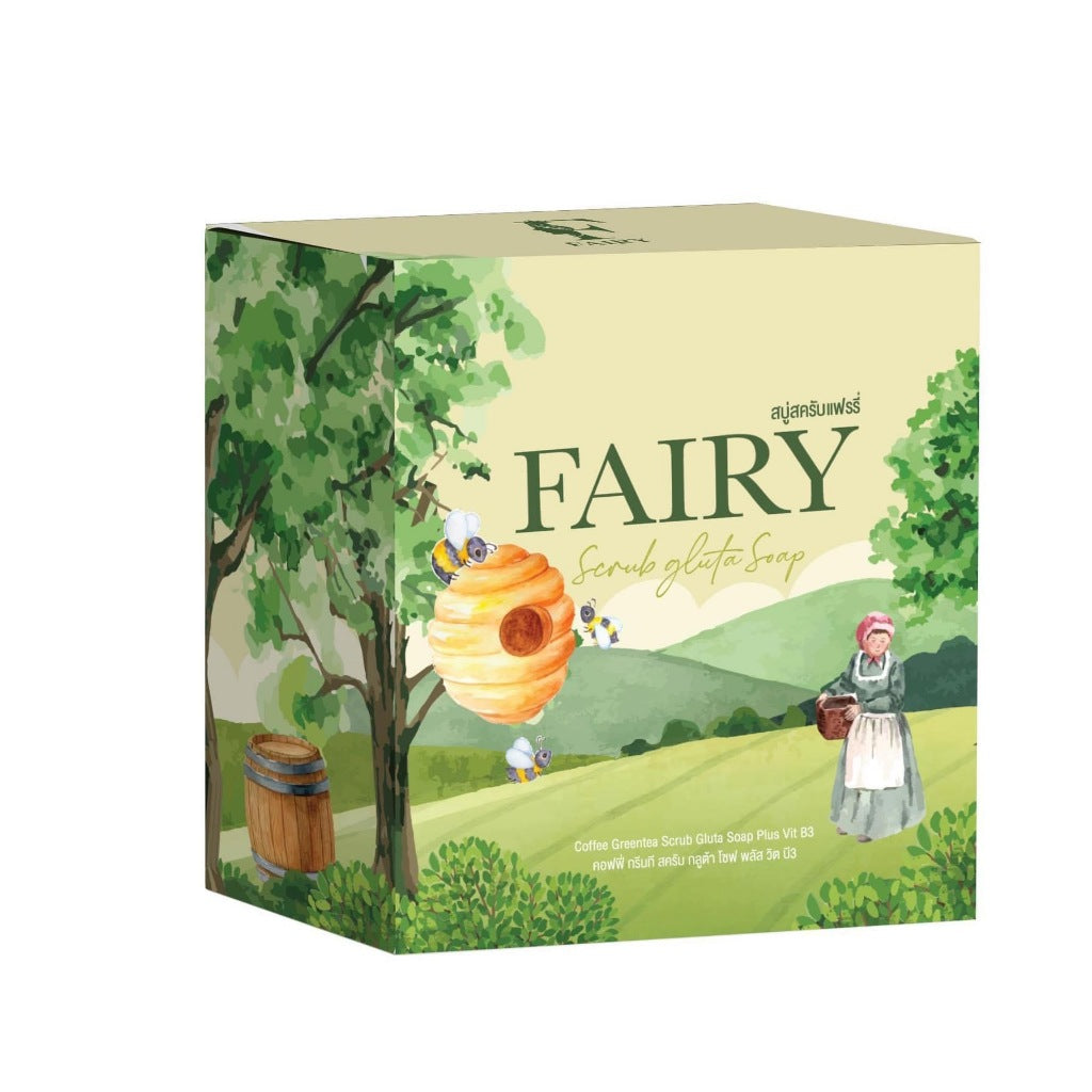 [SG INSTOCK]Fairy Scrub Gluta Soap 60g