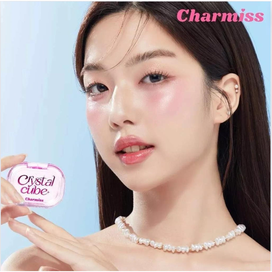 [SG INSTOCK] Charmiss Crystal Cube PH Changing Blush Gel Glasting 3.6G