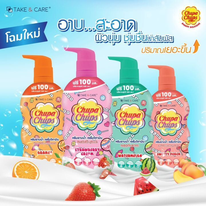 [SG INSTOCK] Take & Care Chupa Chups Cream Bath & Shower 550ml