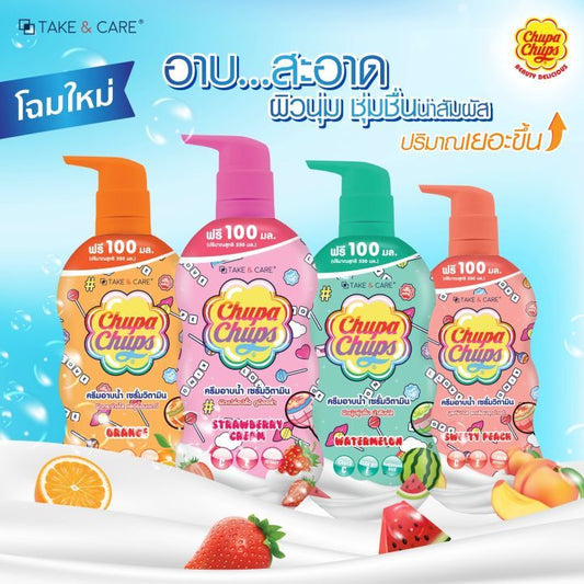 [SG INSTOCK] Take & Care Chupa Chups Cream Bath & Shower 550ml
