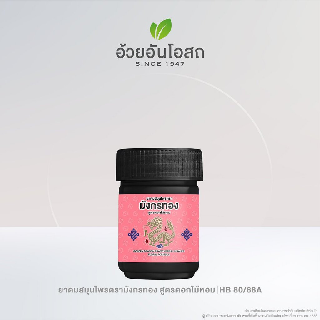 [SG INSTOCK] GOLDEN DRAGON BRAND HERBAL INHALER