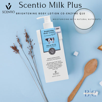 [SG INSTOCK] SCENTIO BEAUTY BUFFET MILK PLUS Q10 BRIGHTENING BODY LOTION 400ML
