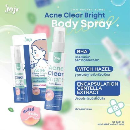 [SG INSTOCK] Joji Secret Young Acne Clear Bright Body Spray 100ml