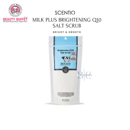 [SG INSTOCK] SCENTIO BEAUTY BUFFET MILK PLUS BRIGHTENING Q10 SALT SCRUB 300G