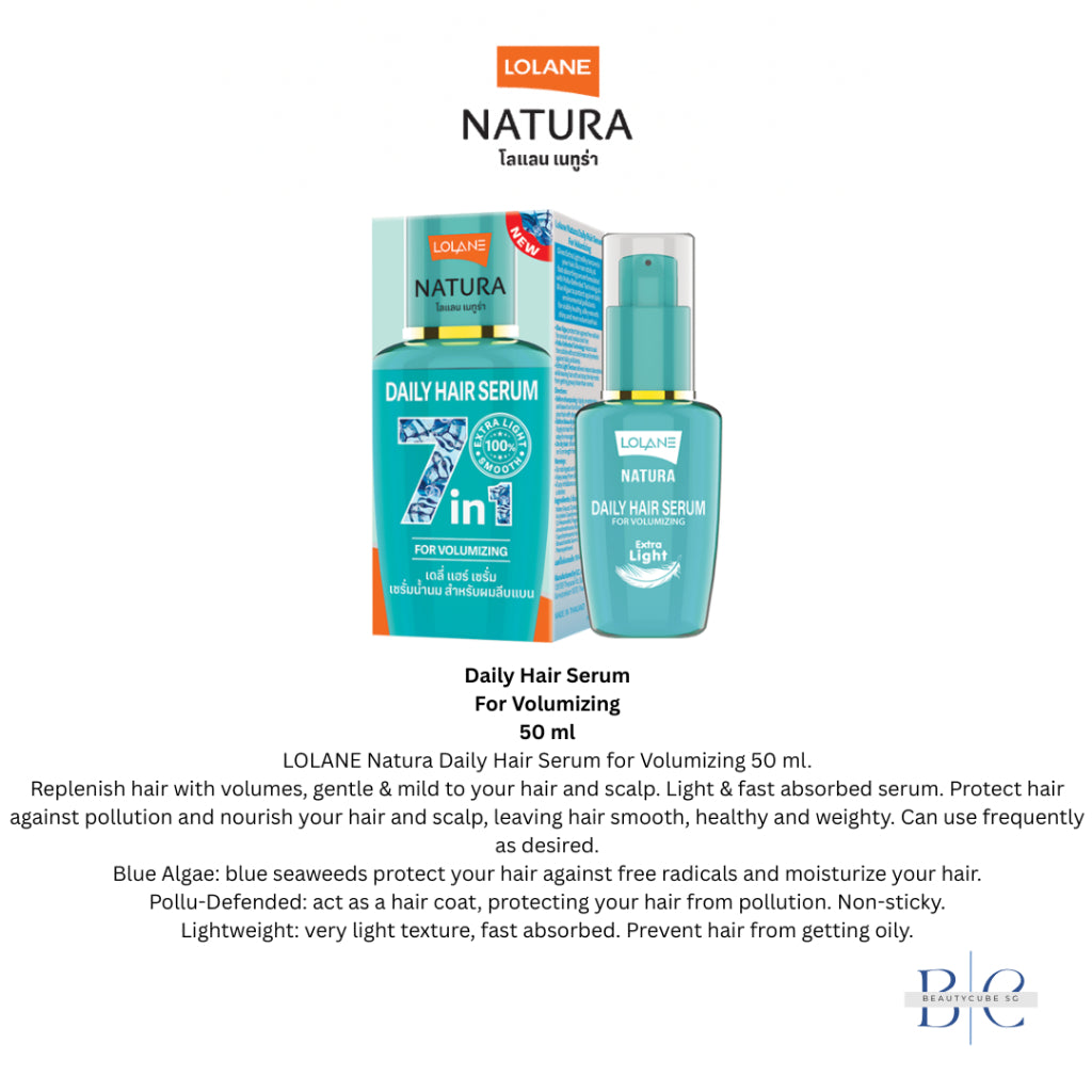[SG INSTOCK] New Packaging! LOLANE Natura Daily Hair Serum 7-in-1 50ml