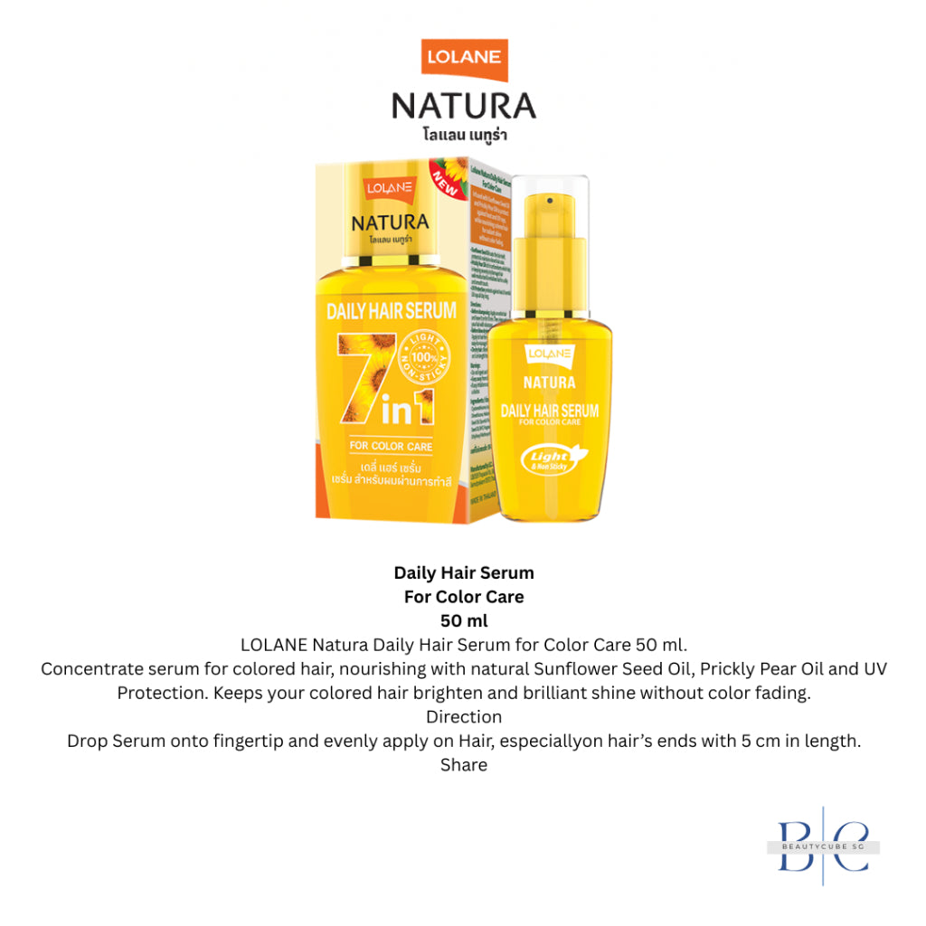 [SG INSTOCK] New Packaging! LOLANE Natura Daily Hair Serum 7-in-1 50ml