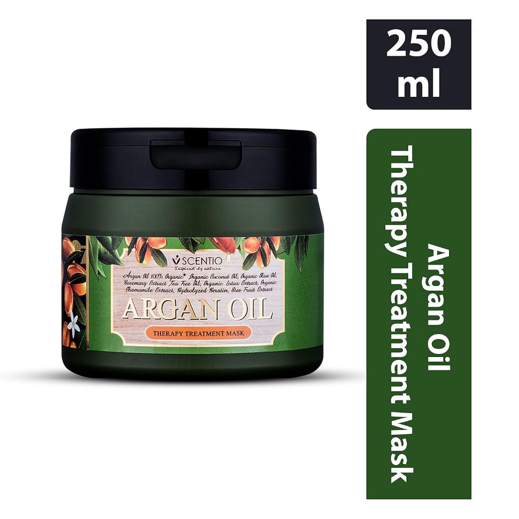 [SG INSTOCK] SCENTIO HAIR PROFESSIONAL ARGAN OIL THERAPY SHAMPOO, CONDITIONER, SERUM & TREATMENT MASK