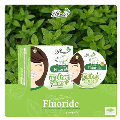 [SG INSTOCK] BYPHOCA Fluoride & Herbals Whitening Toothpaste 25g.