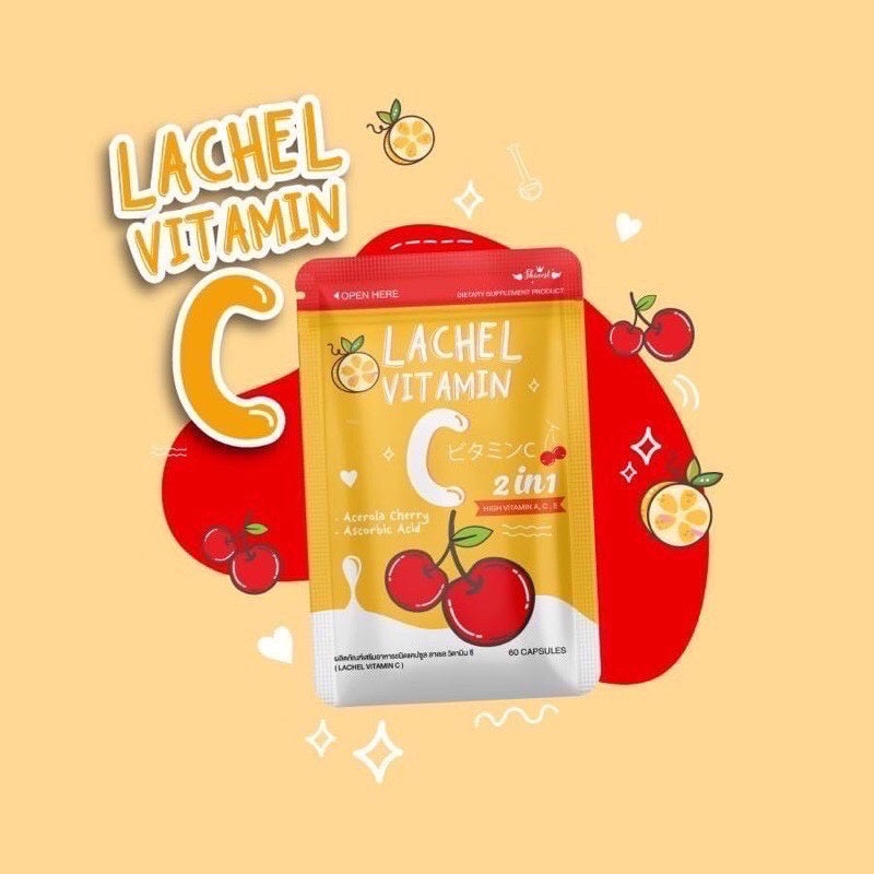 [SG INSTOCK] Lachel Vitamin C 60 Capsules