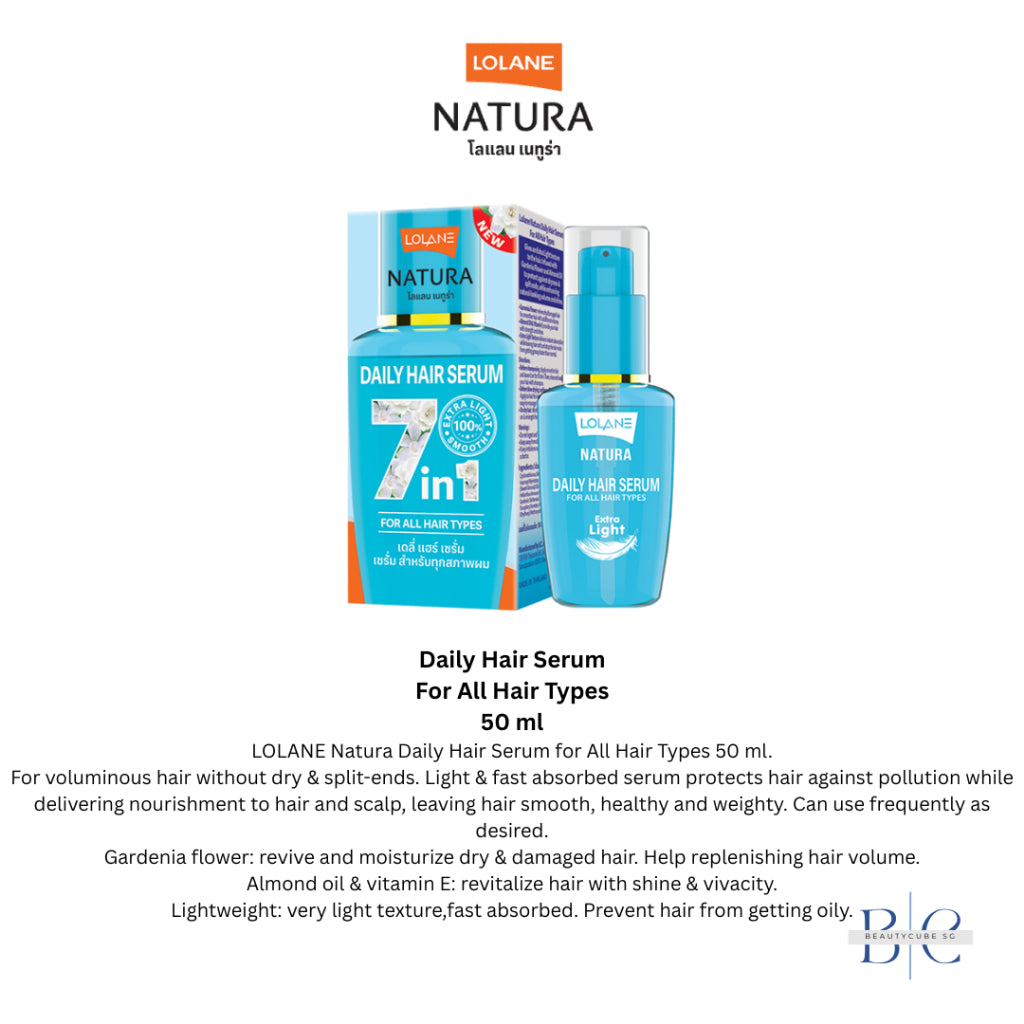 [SG INSTOCK] New Packaging! LOLANE Natura Daily Hair Serum 7-in-1 50ml