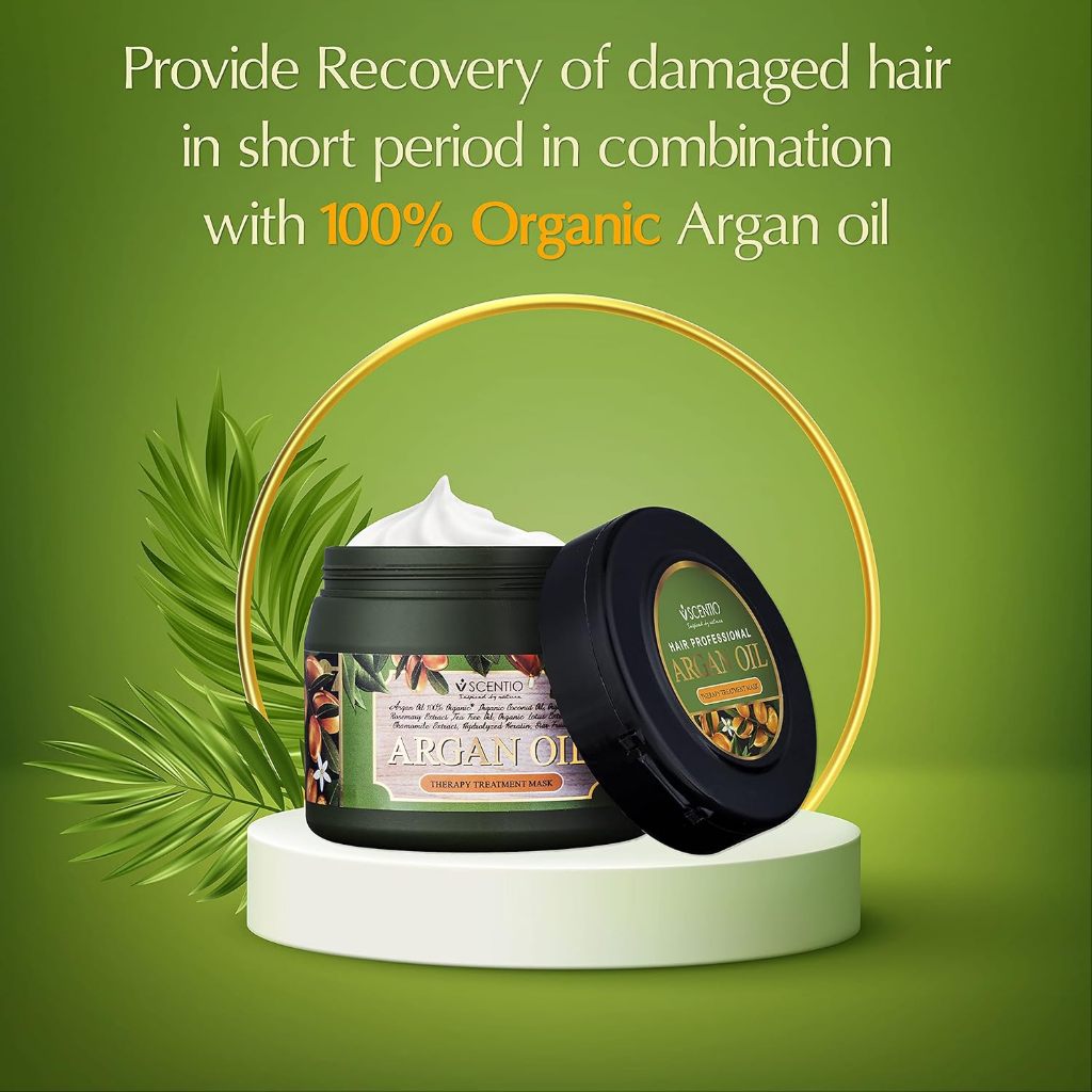 [SG INSTOCK] SCENTIO HAIR PROFESSIONAL ARGAN OIL THERAPY SHAMPOO, CONDITIONER, SERUM & TREATMENT MASK