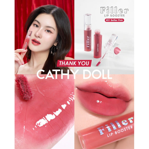[SG INSTOCK] CATHY DOLL FILLER LIP BOOSTER 3.3G
