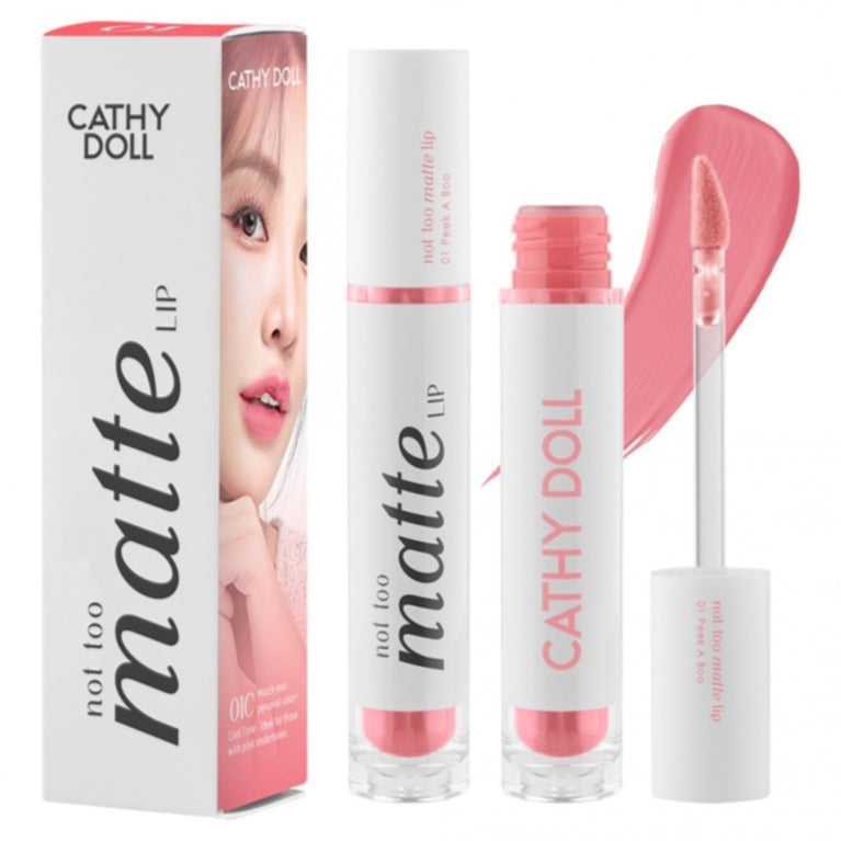 [SG INSTOCK] Cathy Doll Cathy Doll Not Too Matte Lip 2.9g.