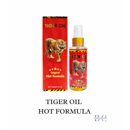 [SG INSTOCK] Green Seven Elephant Oil,Tiger Original Hot Formula Herbal Massage Oil 50ml