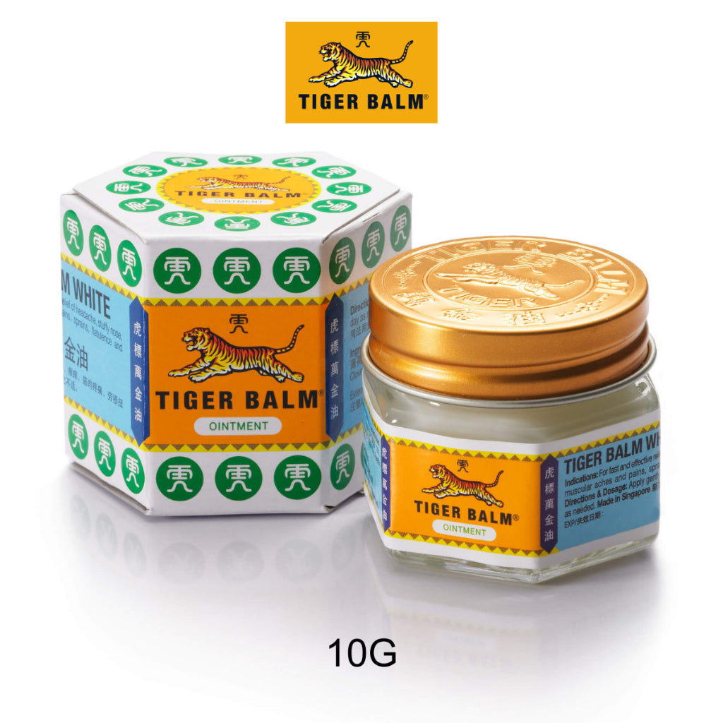 (SG INSTOCK) TIGER BALM OINTMENT WHITE / RED 10G/19.4G/30G