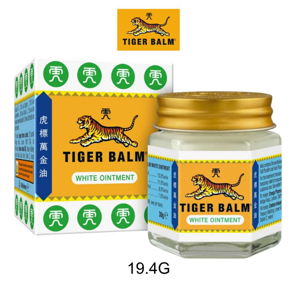 (SG INSTOCK) TIGER BALM OINTMENT WHITE / RED 10G/19.4G/30G