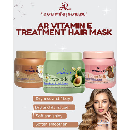 [SG INSTOCK] AR VITAMIN E TREATMENT HAIR MASK 500G