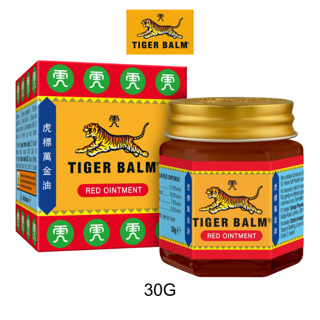 (SG INSTOCK) TIGER BALM OINTMENT WHITE / RED 10G/19.4G/30G