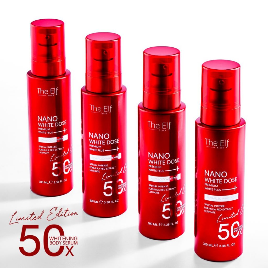 [SG INSTOCK] NEW PACKAGING THE ELF NANO WHITE DOSE 50X PREMIUM WHITE PLUS+ (NEW PACKAGING!)