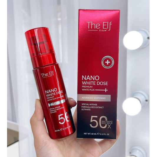 [SG INSTOCK] NEW PACKAGING THE ELF NANO WHITE DOSE 50X PREMIUM WHITE PLUS+ (NEW PACKAGING!)