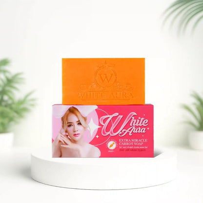 [SG INSTOCK] White Aura Extra Miracle Carrot Soap 160G